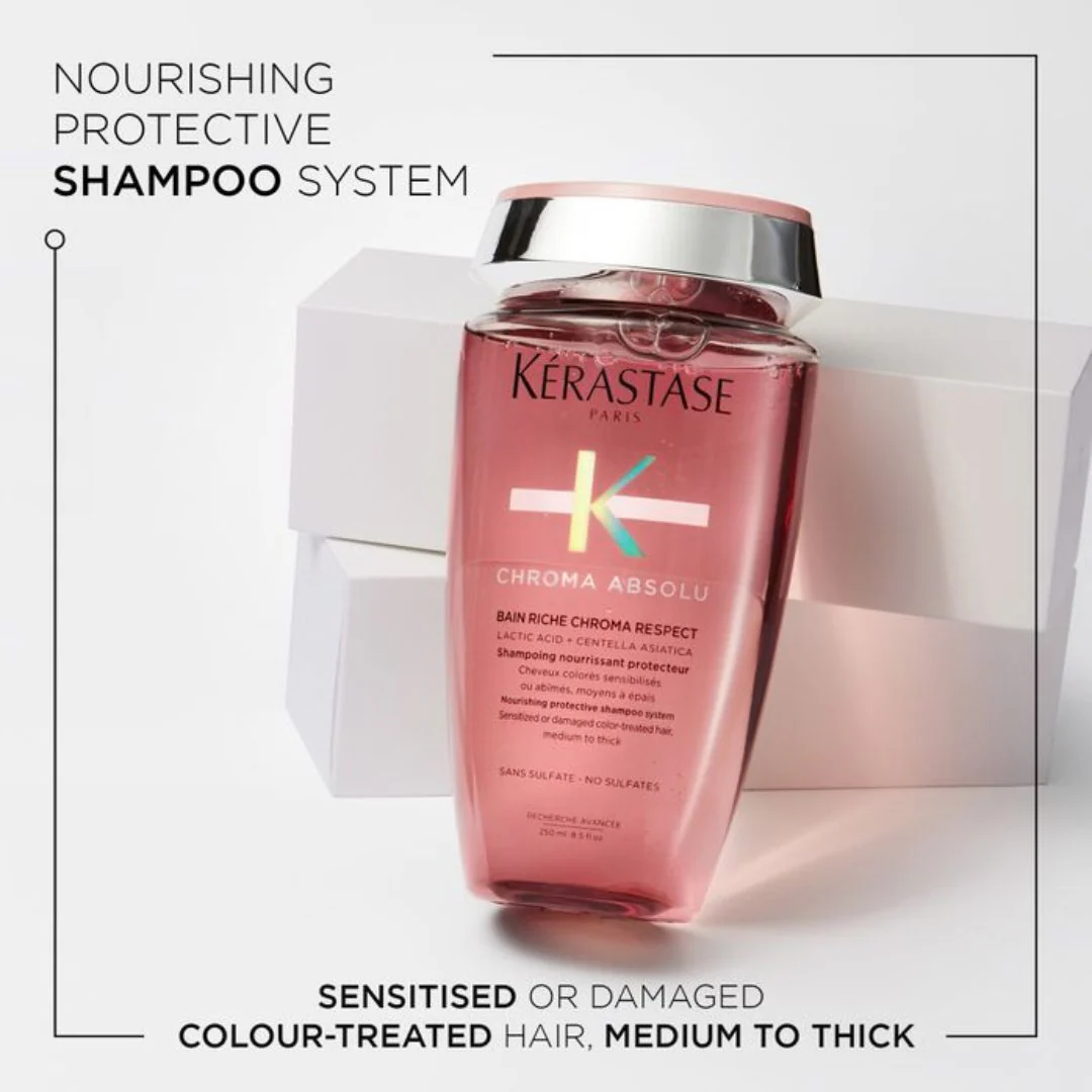 Kerastase Chroma Absolu Bain Riche Chroma Respect Shampoo 250ml - Image 2